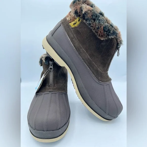New Propet Lumi Ankle Ankle Zip Snow Boots Size 10 - Picture 1 of 17